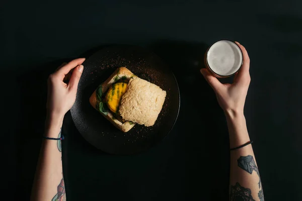 Vegan burger — Free Stock Photo