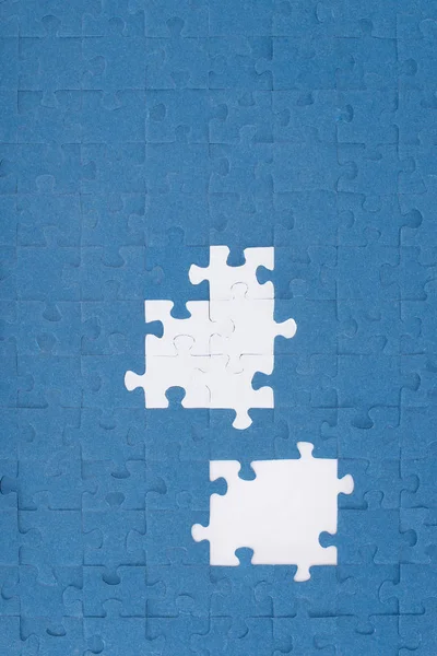 Top View Puzzles Missing Elements Business Concept — Stock Photo, Image
