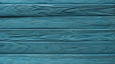Wooden fence horizontal planks background painted in turquoise clipart