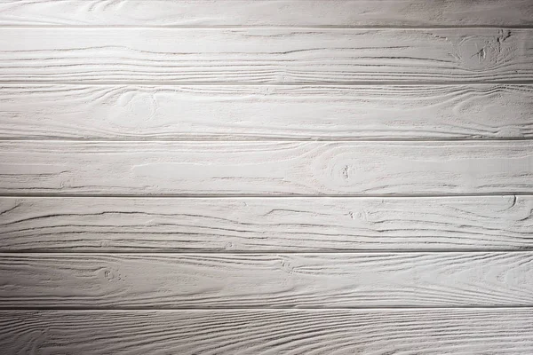 Cerca Madera Tablones Fondo Pintado Blanco — Foto de Stock