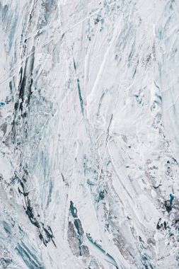 Sanat doku ışık mavi ve beyaz fırça darbeleriyle yağlı boya