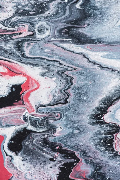 抽象背景与灰和粉红色丙烯酸漆 — 免费的图库照片