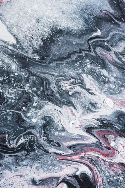 Abstract painted texture with grey and pink  
