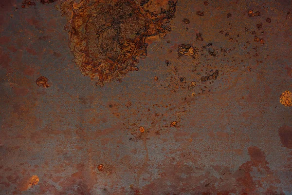 金属表面的肮脏和生锈的纹理 — 图库照片