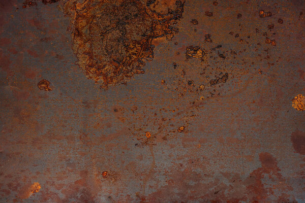 Dirty and rusted metal surface texture