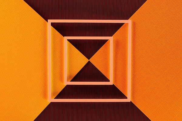 Вид Сверху Расположение Разноцветных Бумажных Листов Рамок — стоковое фото