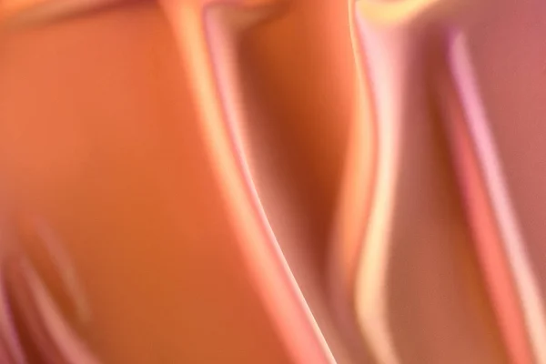 Крупный План Элегантной Розовой Шелковистой Ткани Качестве Фона — стоковое фото