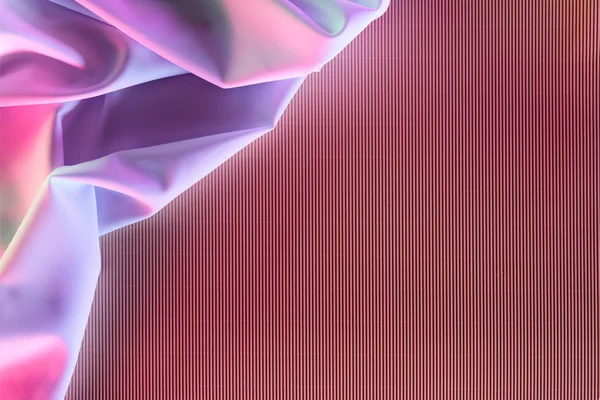 Тонированная Картина Фиолетовой Мягкой Шелковой Ткани Качестве Фона — стоковое фото