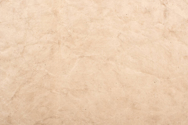 top view of vintage blank aged paper texture