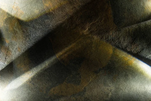 Light Prism Beams Dark Stone Background — Stock Photo, Image