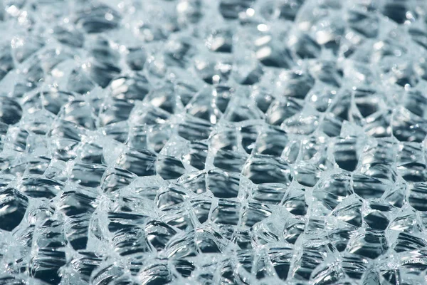 Крупним Планом Вид Абстрактного Прозорого Льоду Текстурованого Фону — стокове фото