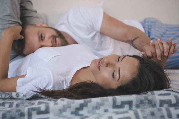 Tender young couple — Stock Photo