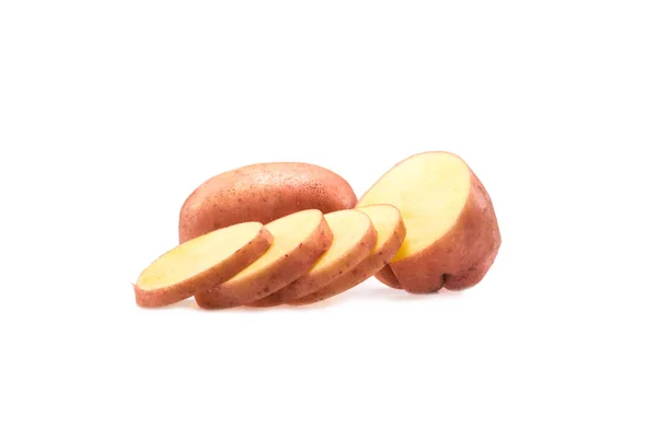 Sliced potatoes — Stock Photo