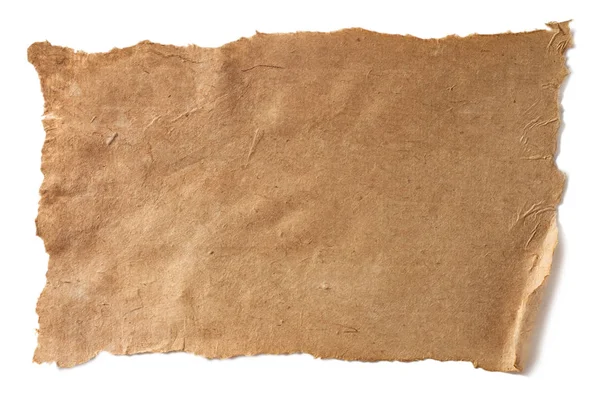 Texture de papier brun vieilli — Photo de stock
