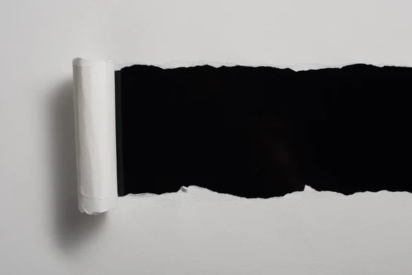 Textura de papel ralado em branco — Fotografia de Stock