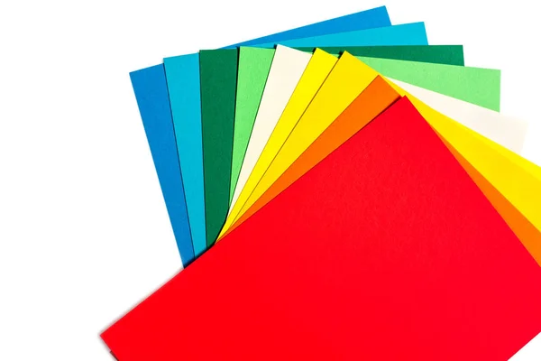 Papiers colorés — Photo de stock