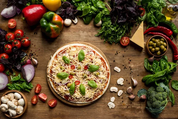 Pizza — Photo de stock