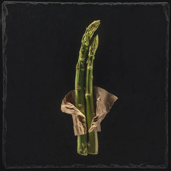 Asparagi verdi freschi — Foto stock