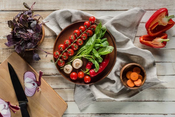 Légumes frais biologiques — Photo de stock