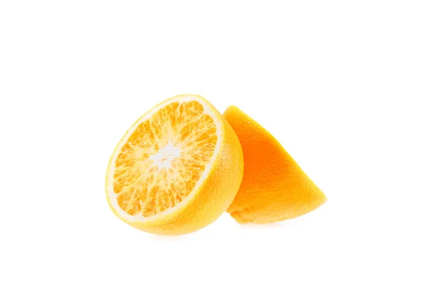 Saftige Orangenhälften — Stockfoto