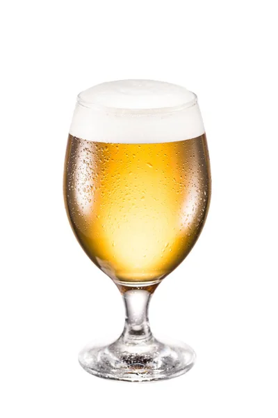 Mug of cold beer — Stock Photo