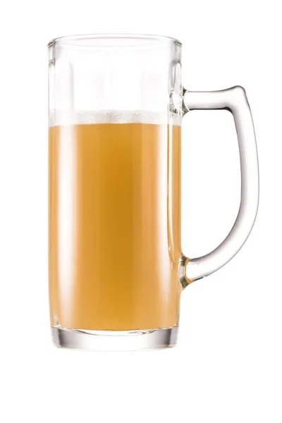 Glass of fresh beer — Stock Photo