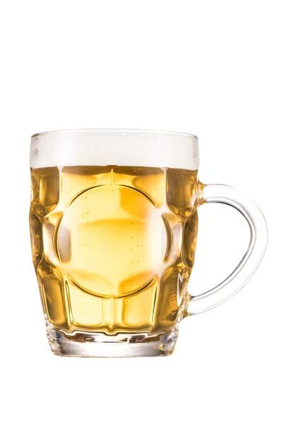 Vaso de cerveza fresca - foto de stock