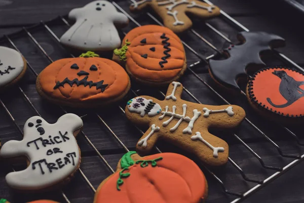 Halloween cookies — Stock Photo