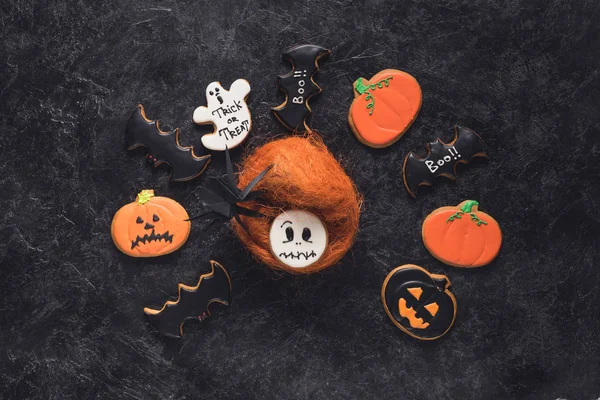 Galletas de Halloween caseras - foto de stock