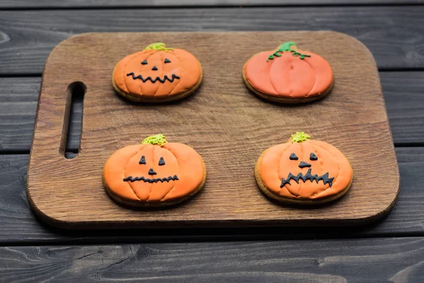 Composition des biscuits d'Halloween — Photo de stock