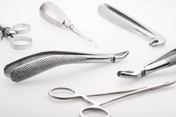 Set of dental instruments — Stock Photo