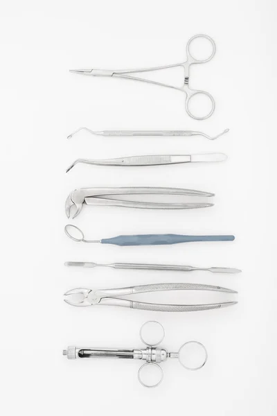 Set of dental instruments — Stock Photo