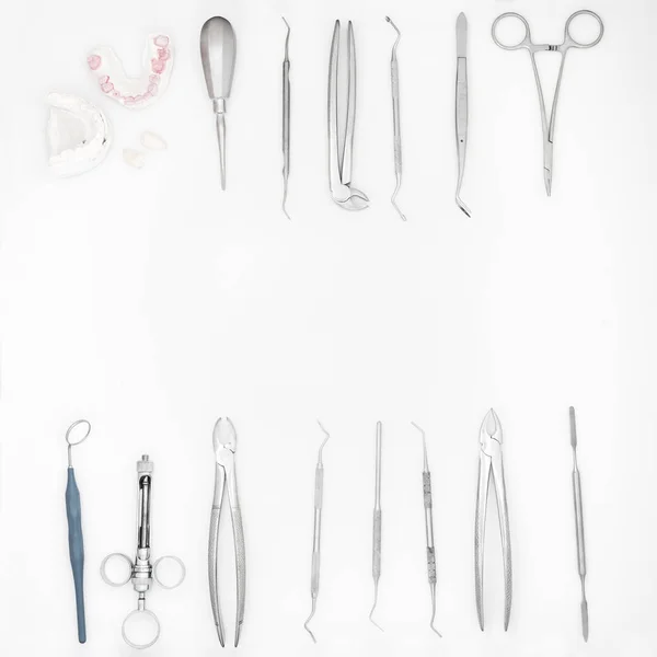 Dentist medical tools — Stock Photo