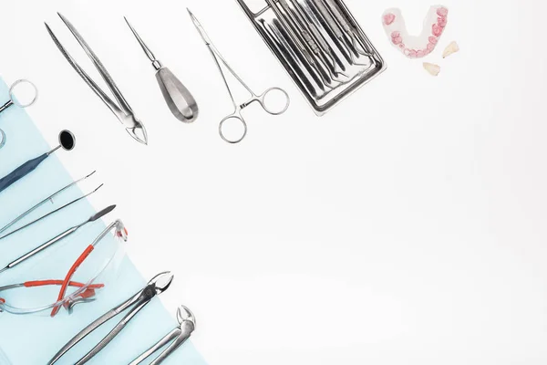 Set of dental tools — Stock Photo