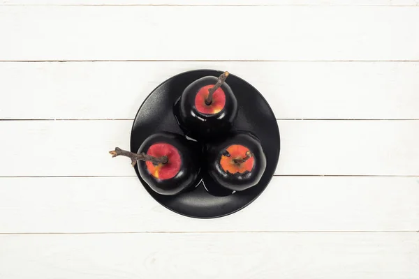 Хеллоуїн Десерт яблучний — стокове фото