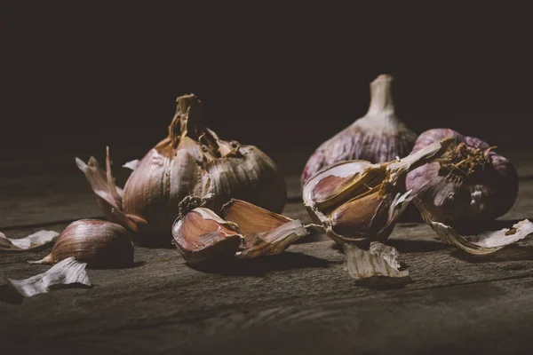 Healthy garlic — Stock Photo