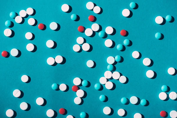 Pilules colorées — Photo de stock