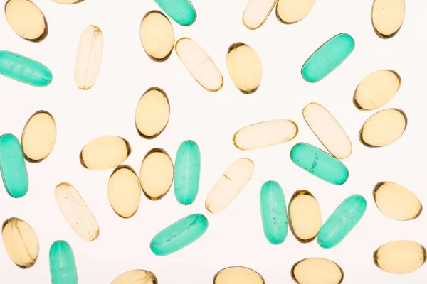Colorful medical capsules — Stock Photo