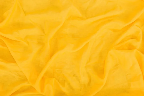 Textura de lino amarillo - foto de stock