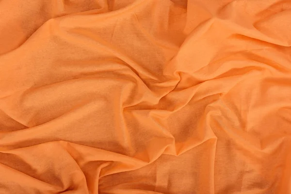 Textura de lino naranja - foto de stock