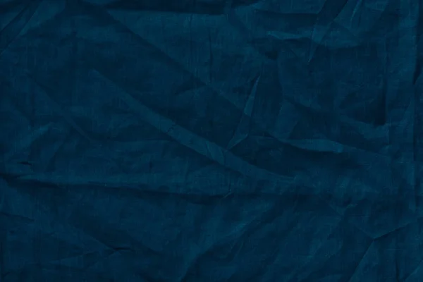 Dark blue linen — Stock Photo