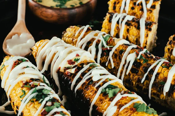 Grilled corn — Stock Photo