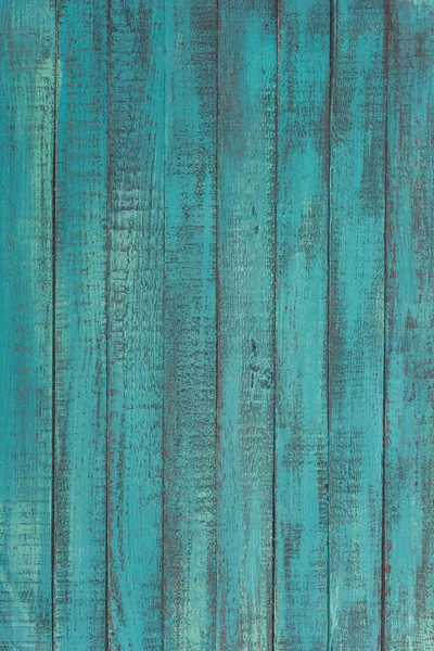 Fond en bois turquoise — Photo de stock