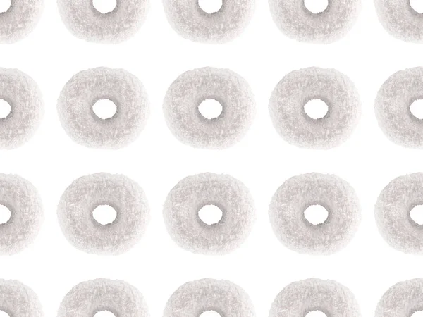 Doughnuts pattern — Stock Photo