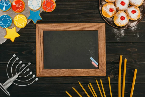 Hanukkah celebration — Stock Photo