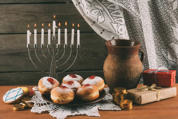 Hanukkah. — Fotografia de Stock