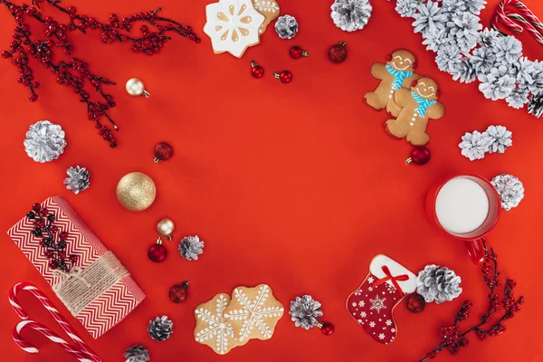 Christmas gingerbread cookies — Stock Photo