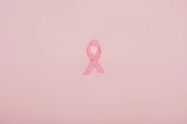 Pink breast cancer ribbon — Stock Photo