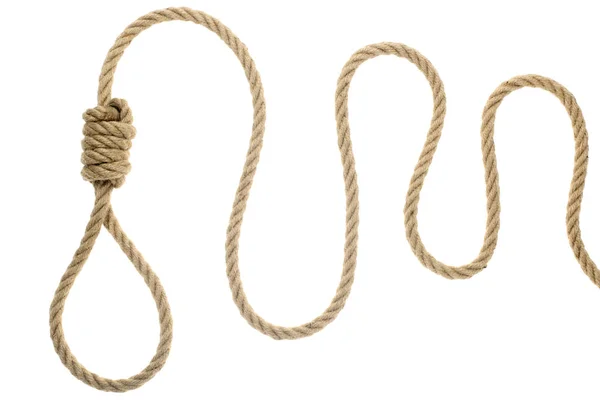 Rope with loop — Stock Photo