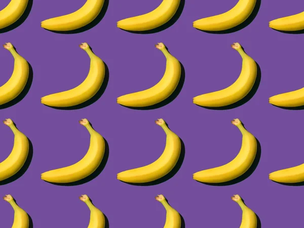 Padrão de bananas maduras — Fotografia de Stock